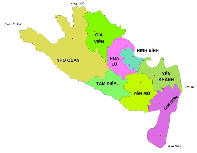 ninh bình có bao nhiêu huyện