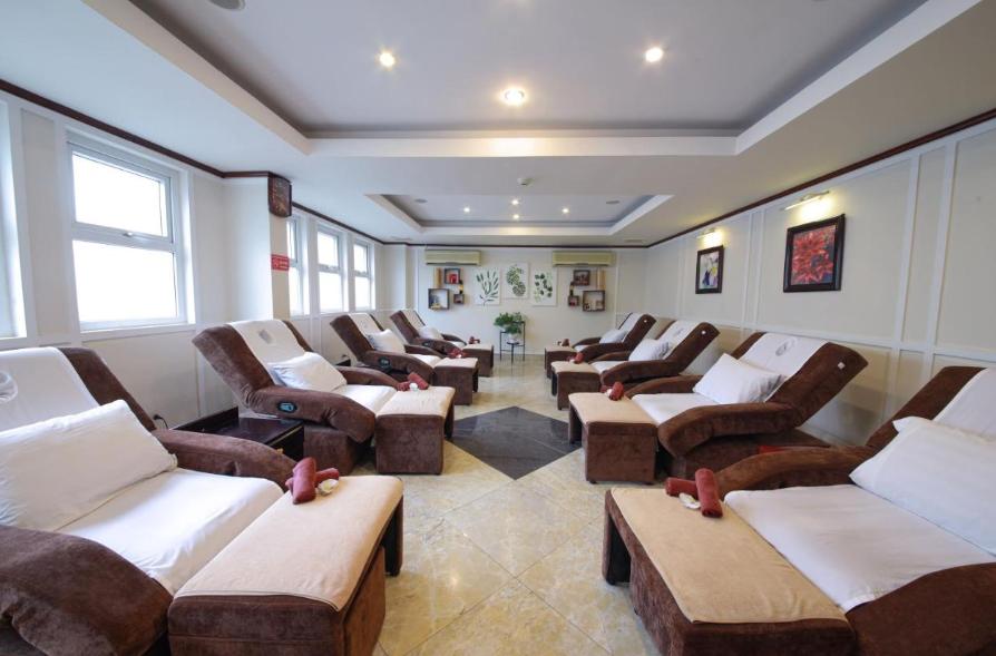 Khu spa rộng rãi