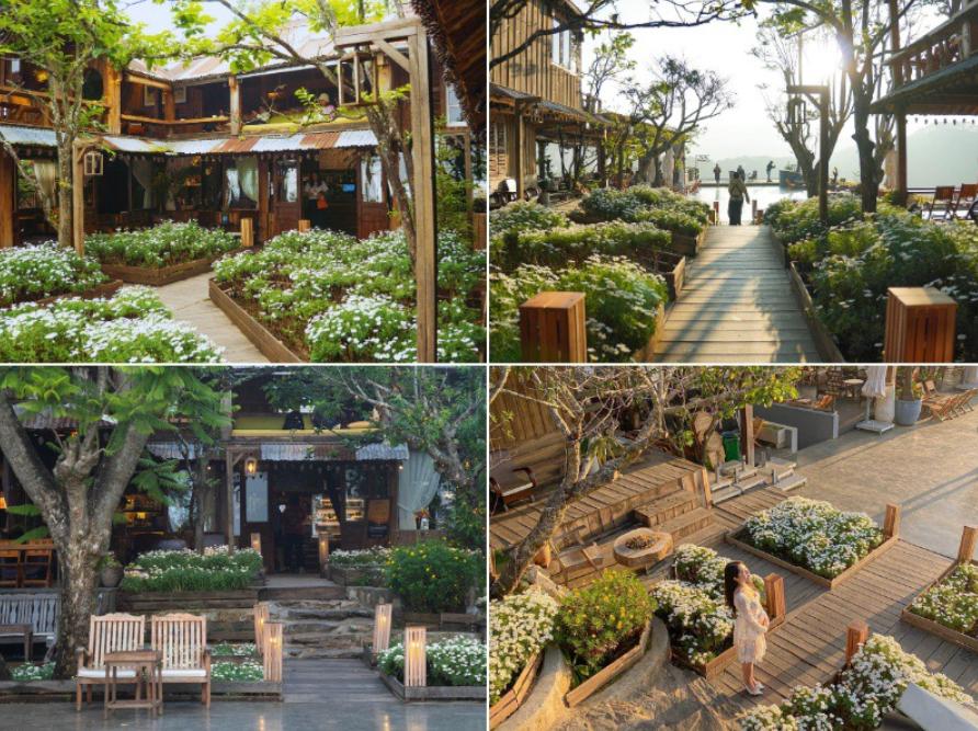 Không gian thơ mộng của quán cà phê Bình Minh Ơi Đà Lạt