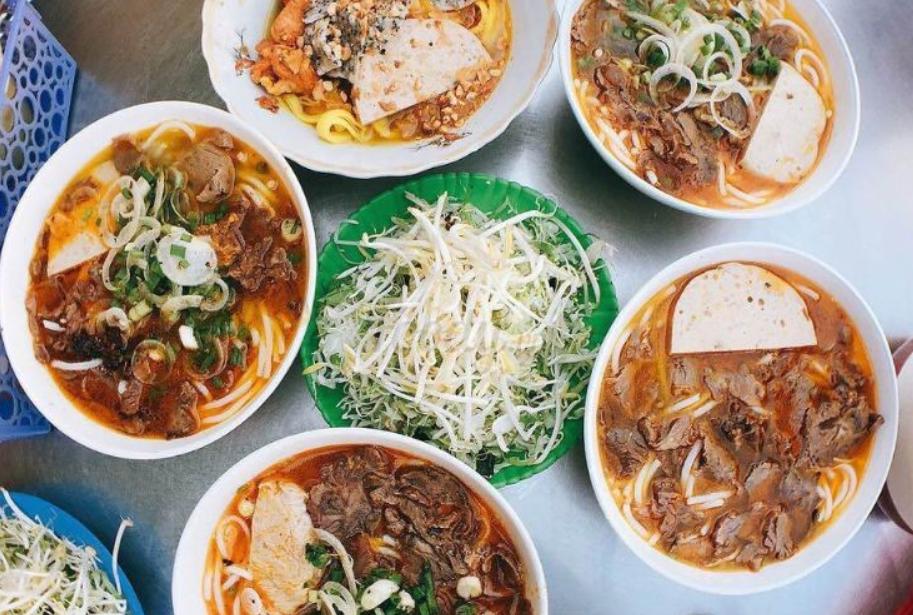 Bún bò Đà Lạt Xuân An cũng được nhiều khách du lịch yêu thích