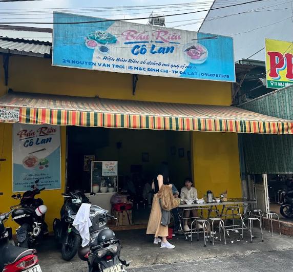 Bún riêu cô Lan - Bún riêu Đà Lạt ngon, lâu đời