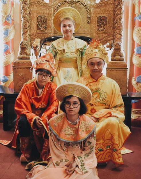 Trải nghiệm hóa trang thời phong kiến