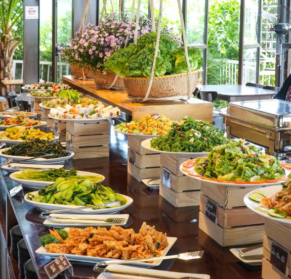 Buffet Rau Dawa - Quán chay Đà Lạt ngon, đa dạng món