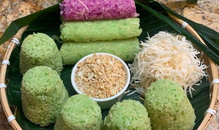 Bánh ống bảy màu