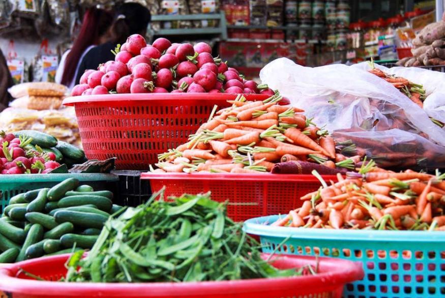 Nông sản và hoa quả tươi ngon