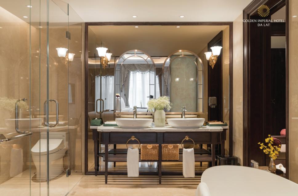 Phòng nghỉ được trang bị đầy đủ tiện nghi
