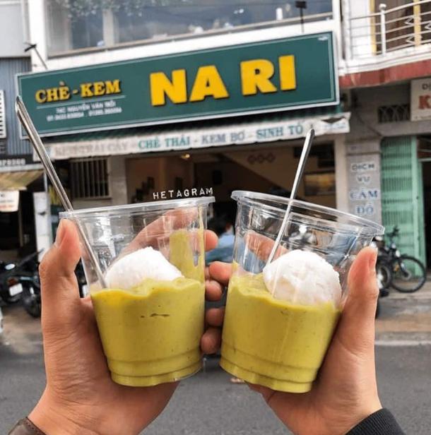 Kem Bơ - Chè Nari Đà Lạt rất được yêu thích