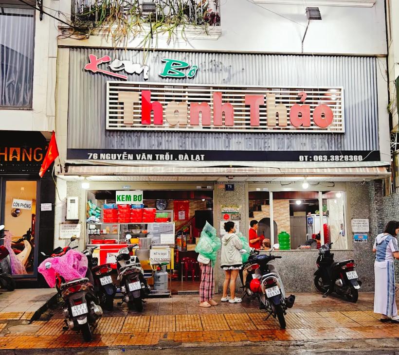 Kem bơ Thanh Thảo nổi tiếng lâu đời