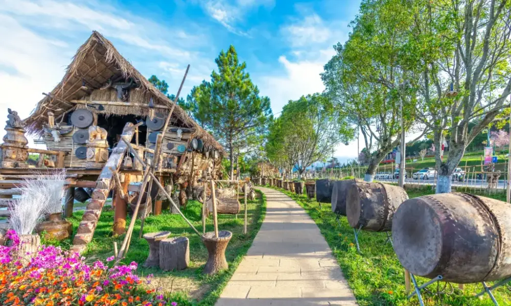 Khám phá khu vực nông trại trà Cầu Đất