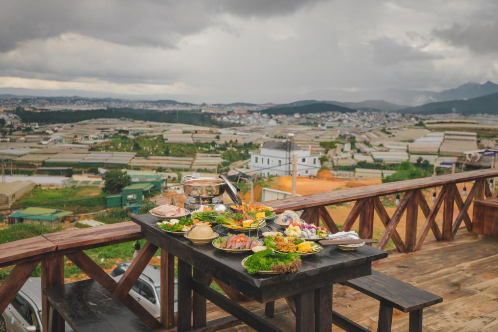 Ẩm thực phố núi với view cực chill