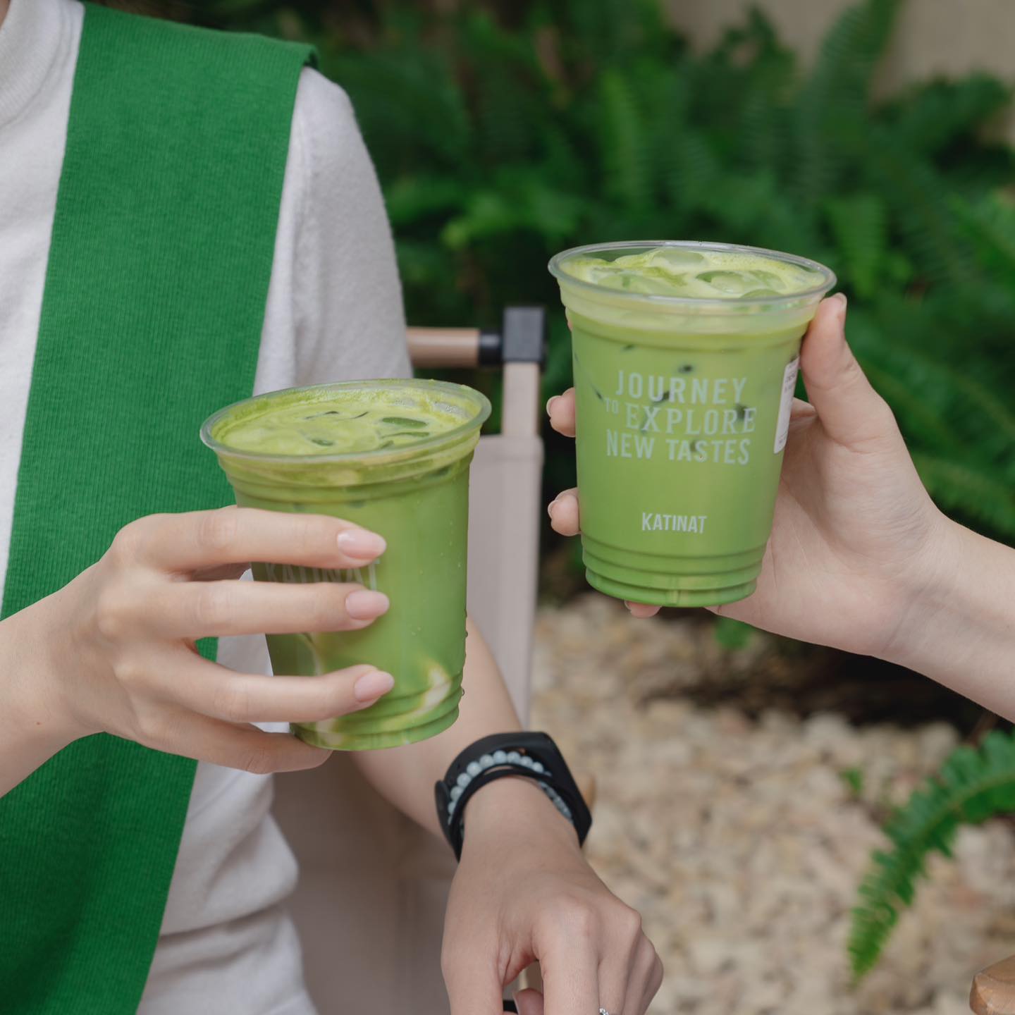 Matcha Macchiato - Thức uống nhất định phải thử khi đến Katinat Đà Lạt