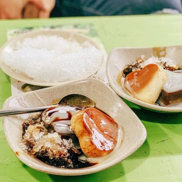 Bánh flan ăn vặt siêu ngon
