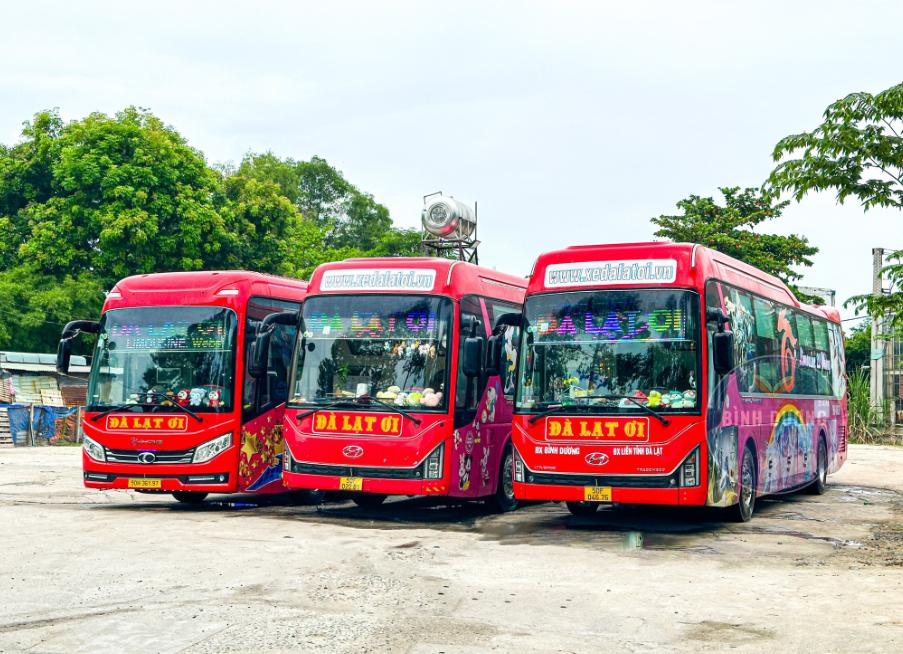 Nhà xe Đà Lạt Ơi an toàn, chất lượng