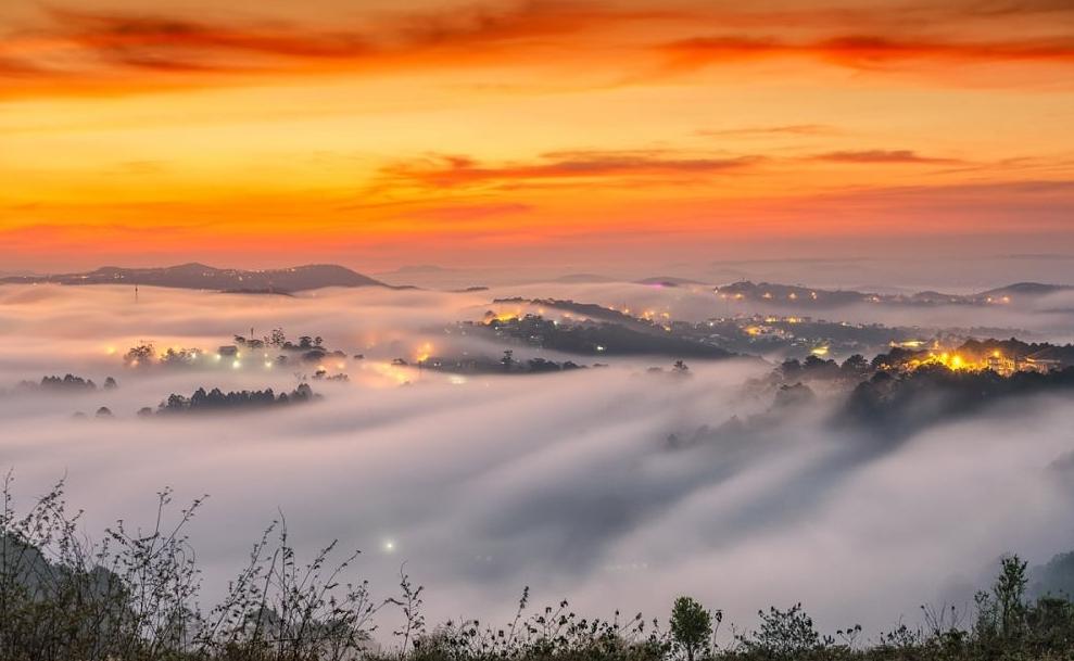 Nên săn mây Đà Lạt lúc mấy giờ đẹp