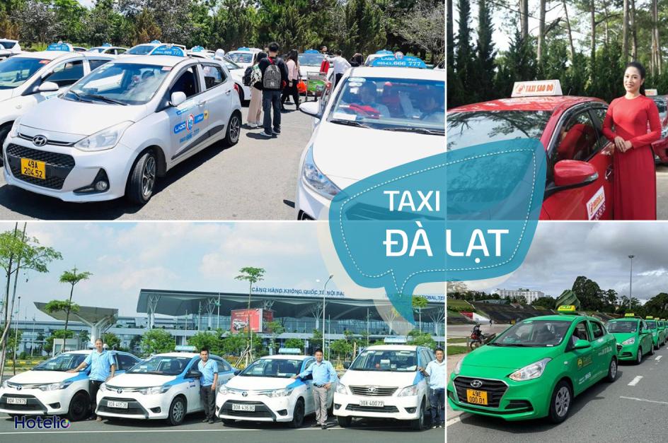 Taxi ngày càng phổ biến ở thành phố Đà Lạt
