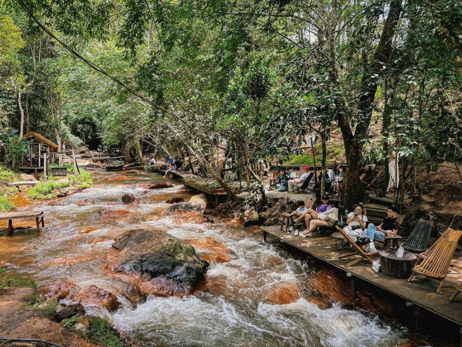 Vườn Địa Đàng Đà Lạt thiết kế theo không gian mở cực kỳ thoáng mát