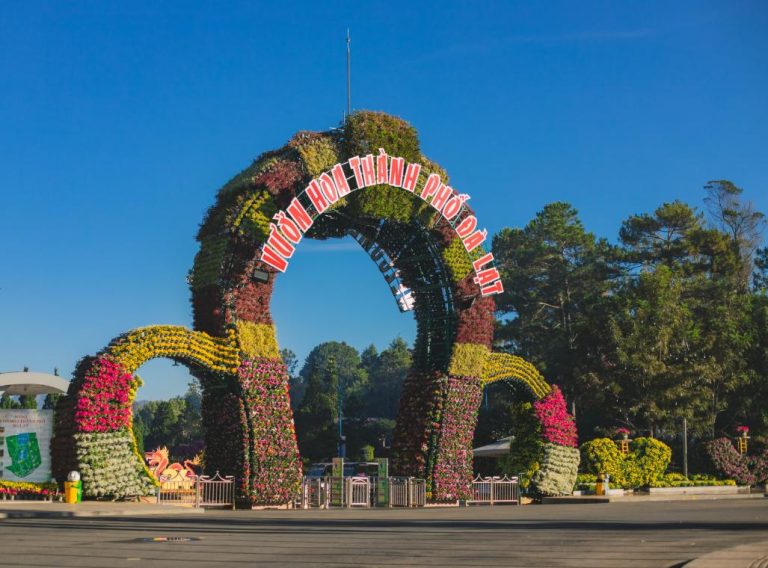 Vườn hoa Đà Lạt