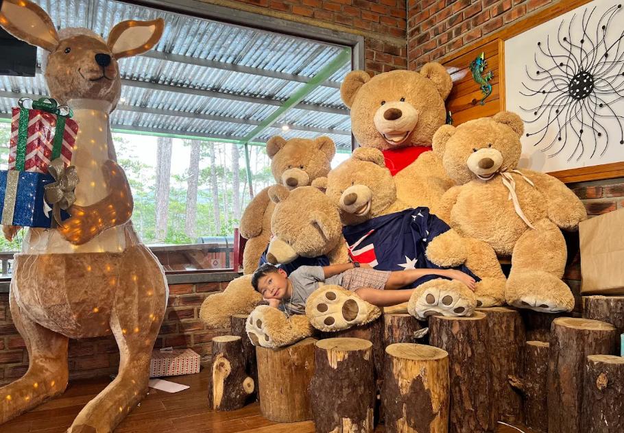 Góc checkin cute tại Zoodoo Café