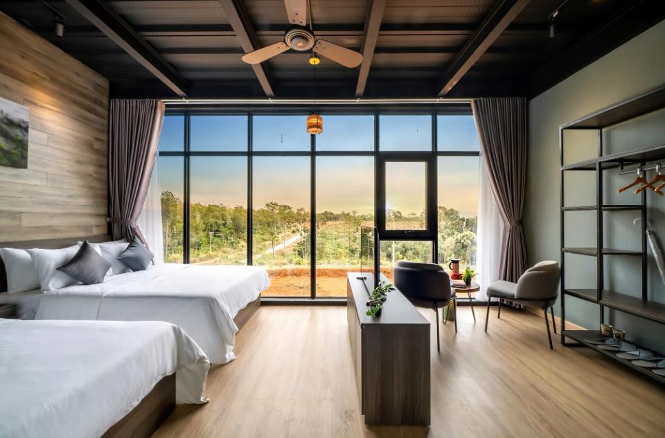 Phòng nghỉ đầy đủ tiện nghi