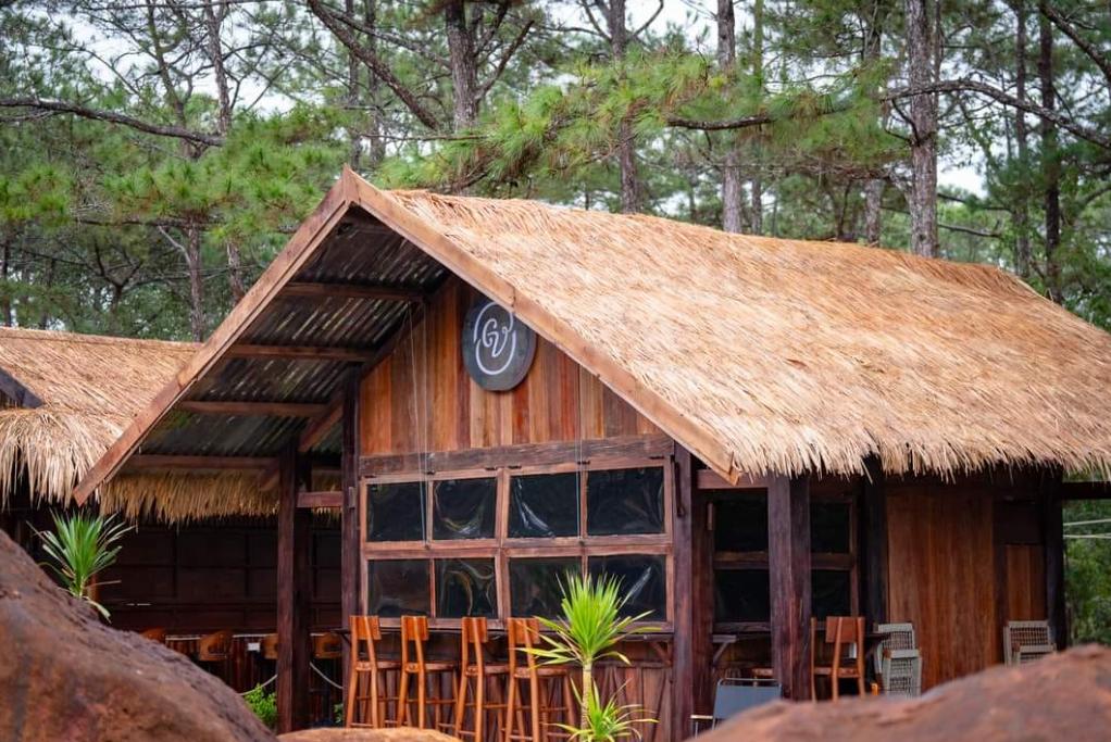 Khu tiếp khách bên ngoài