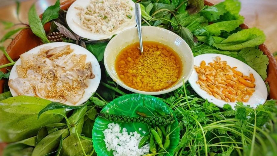 Gỏi lá Măng Đen ở Sơn Lâm Quán