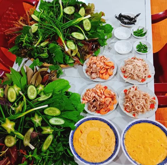 Gỏi lá tại Quán Ẩm Thực 99