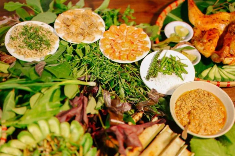 Gỏi lá Măng Đen