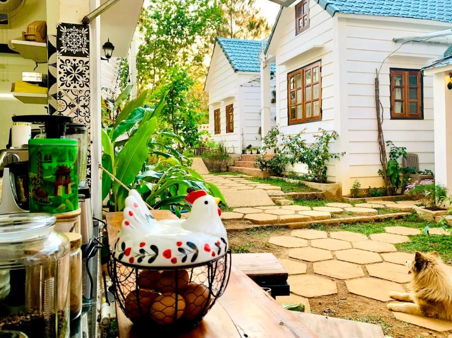 Không gian tại Nắng Homestay Măng Đen