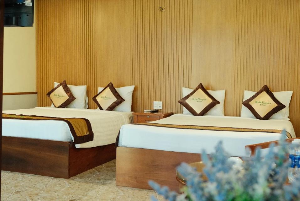 Phòng ốc phong phú, tiện nghi