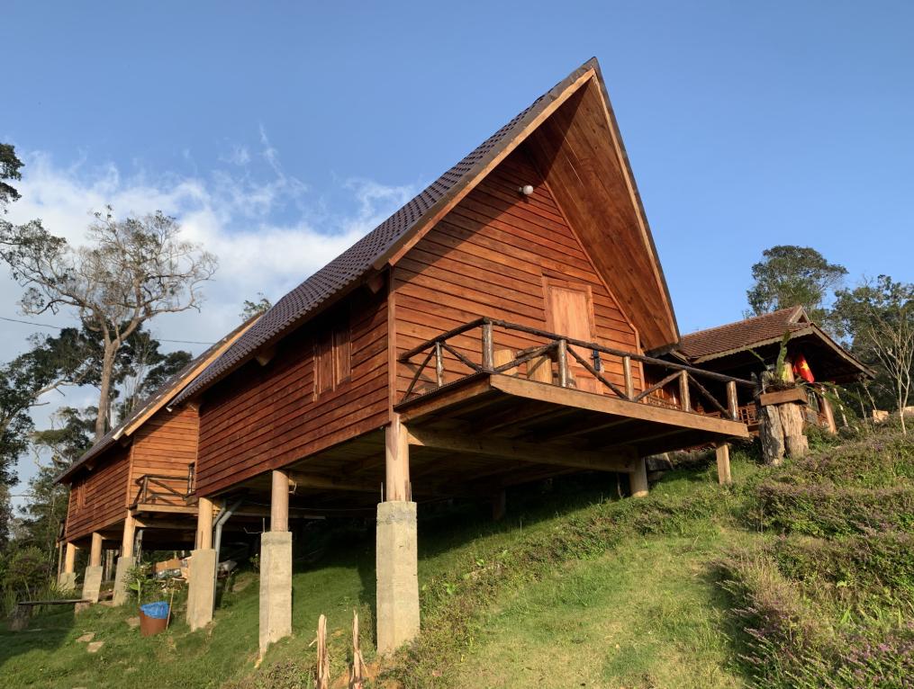 Có bungalow được trang bị đầy đủ các tiện nghi