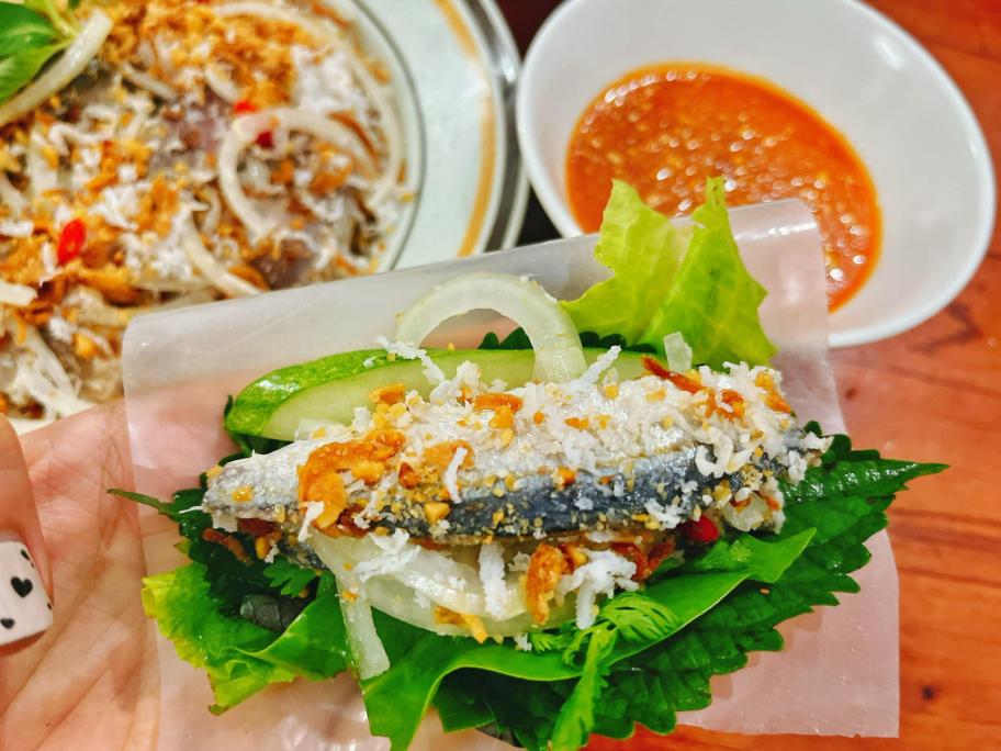 Gỏi cá trích cực hấp dẫn