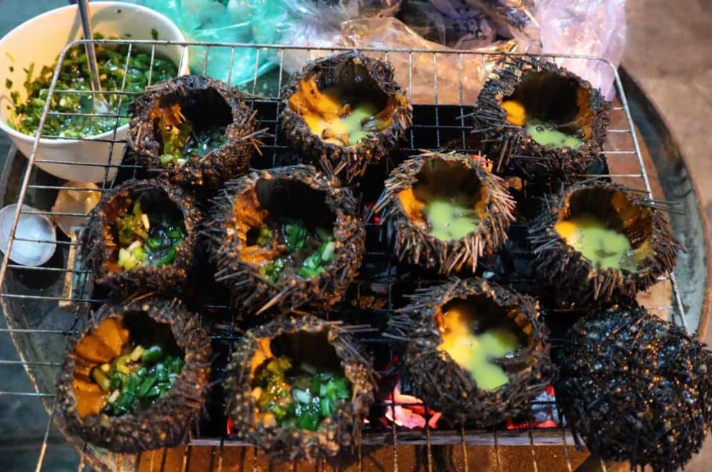 Nhum biển nướng