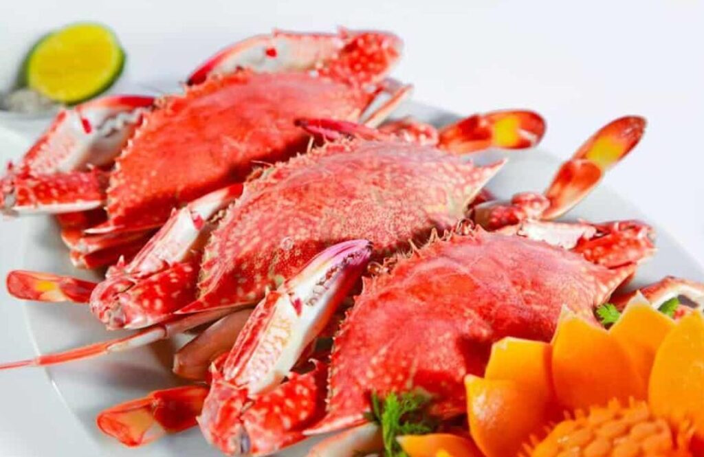 Ghẹ Hàm Ninh tươi, chắc thịt