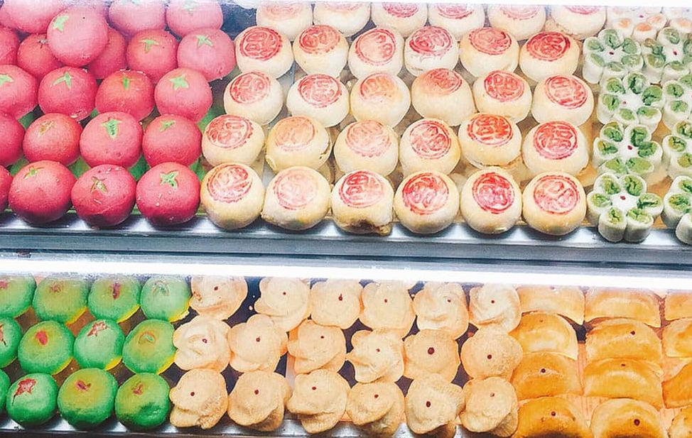 Những chiếc bánh khéo bắt mắt