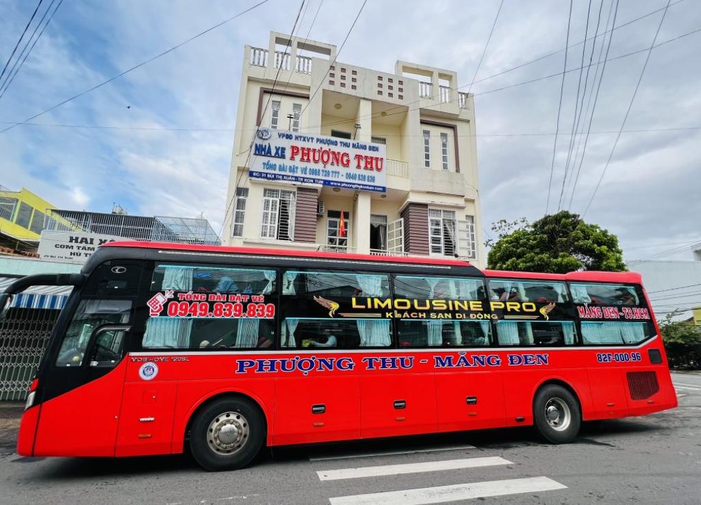 Nhà xe Phượng Thu - Xe Đà Nẵng Măng Đen an toàn