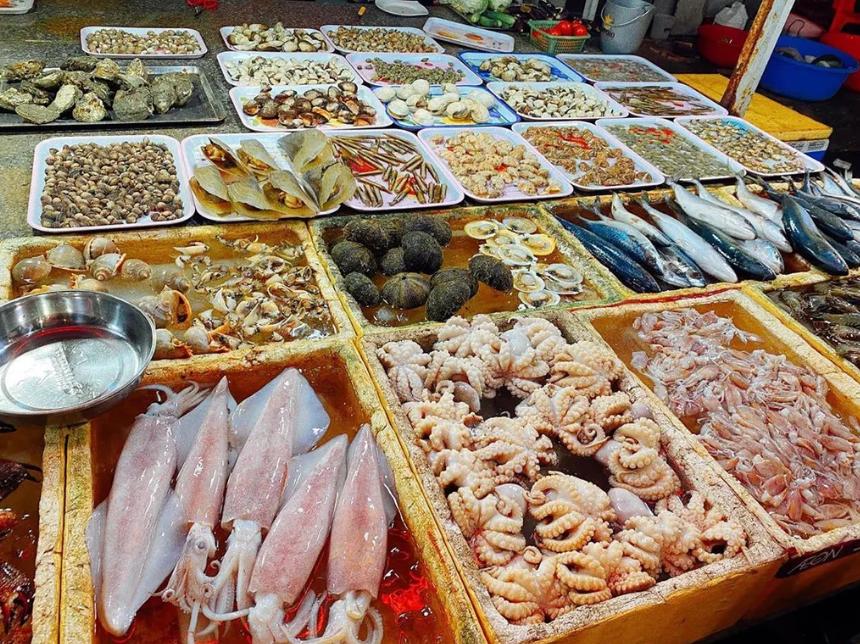 Hải sản rất tươi ngon
