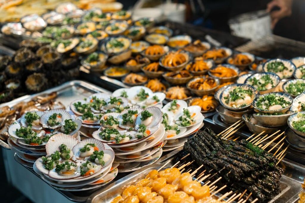 Hải sản tươi sống