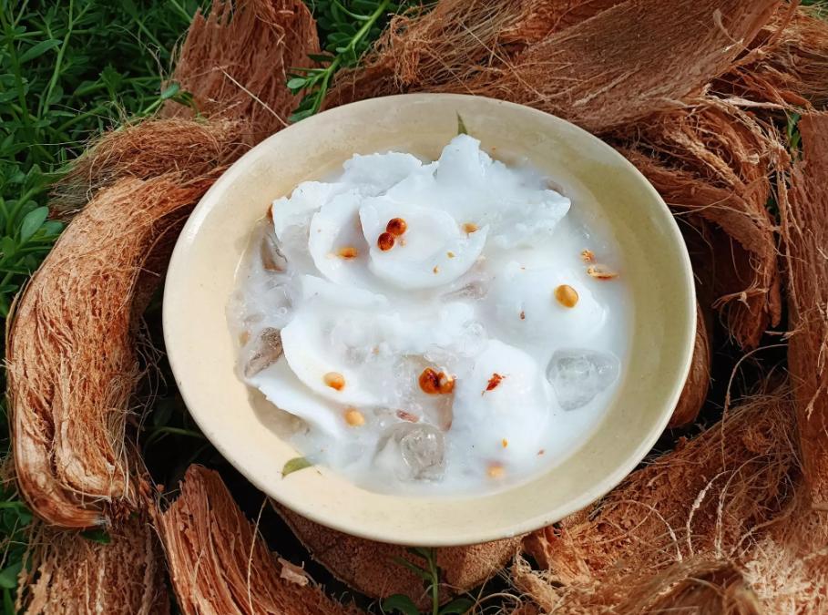 Dừa sáp dầm thốt nốt