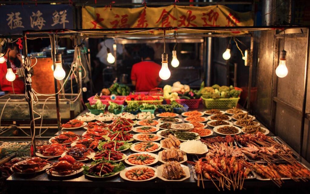 Vô vàn các món hải sản tươi ngon