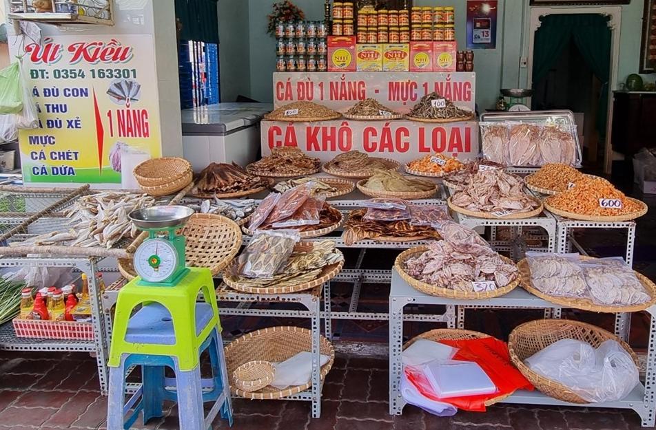 Các thực phẩm khô mua làm quà