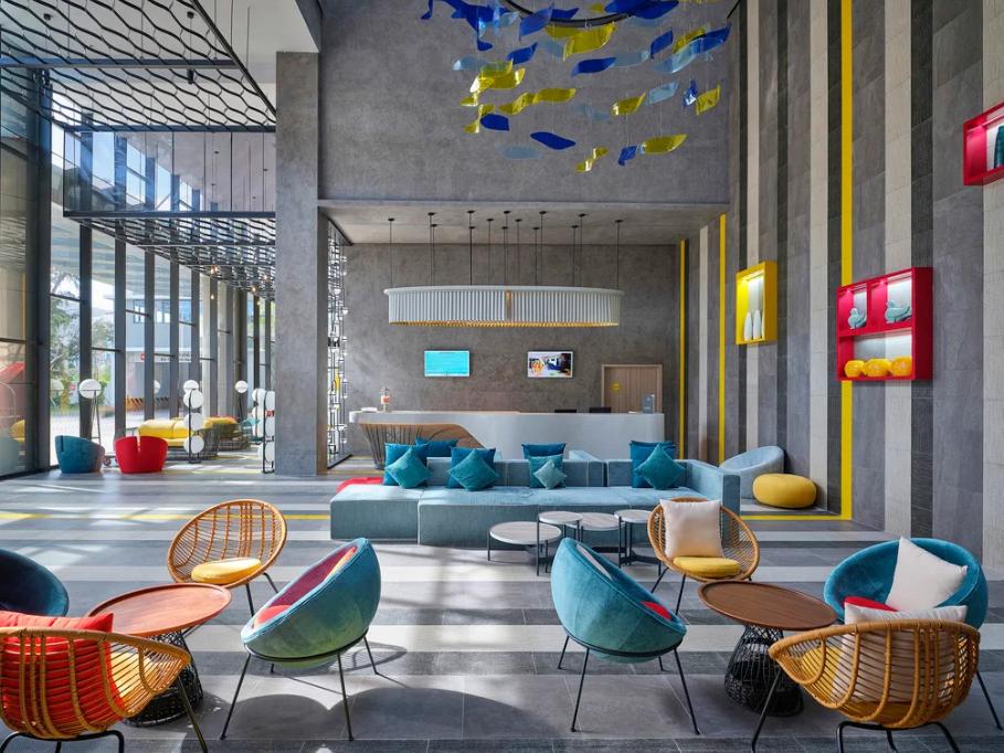 ibis Styles có tầm nhìn đẹp và không gian dễ chịu