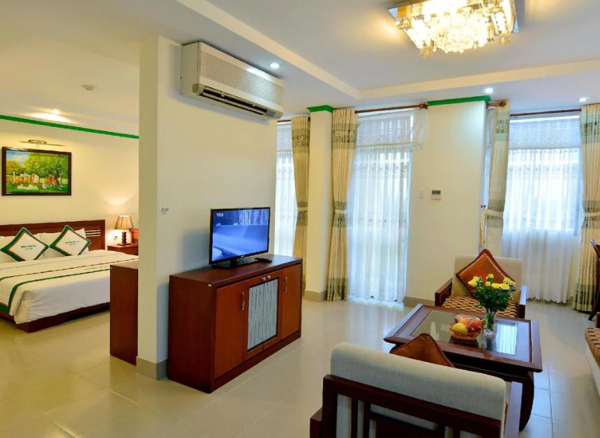 Phòng ốc rộng rãi, đầy đủ tiện nghi