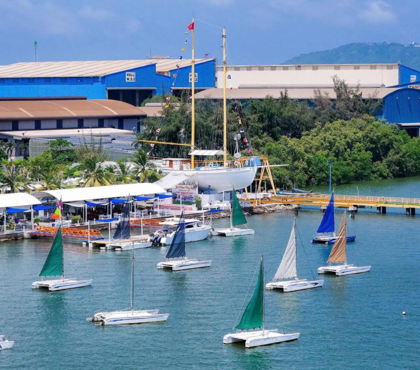 Bến du thuyền Marina Vũng Tàu chính là điểm tham quan lý tưởng thu hút đông đảo du khách