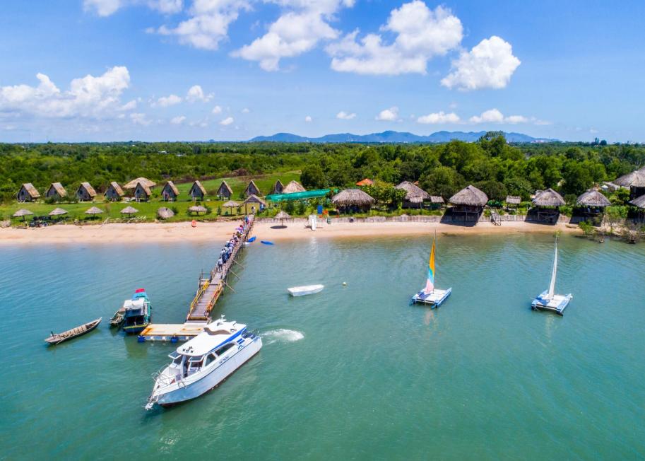 Tận hưởng và thư giãn khi du lịch Đảo Gò Găng
