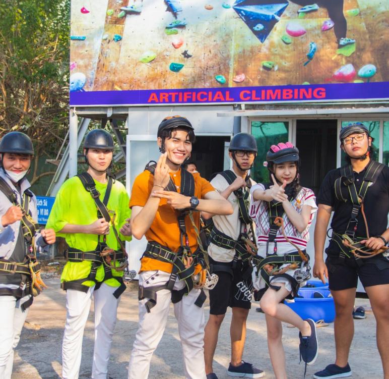 Khu du lịch Hồ Mây có đa dạng các trò chơi