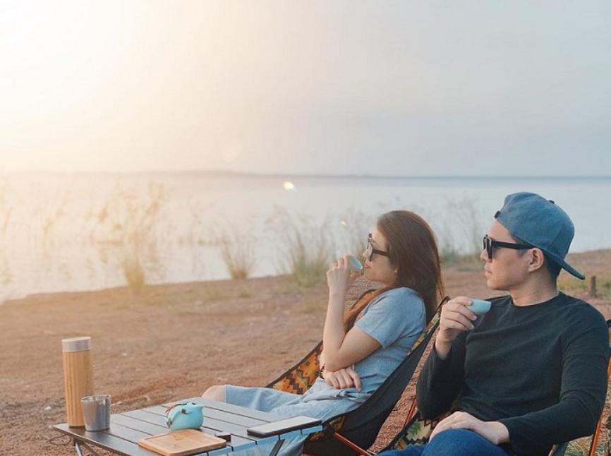 Hồ Đá Xanh cũng là nơi tổ chức picnic cực chill