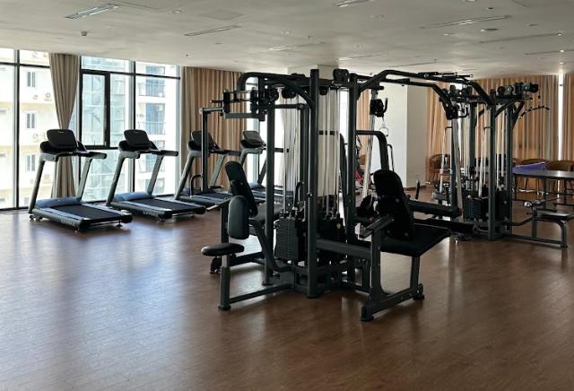 Phòng tập trang bị máy móc hiện đại