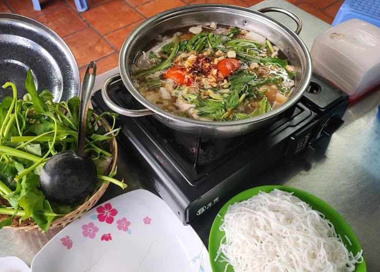 Lẩu cá đuối Cô Hồng