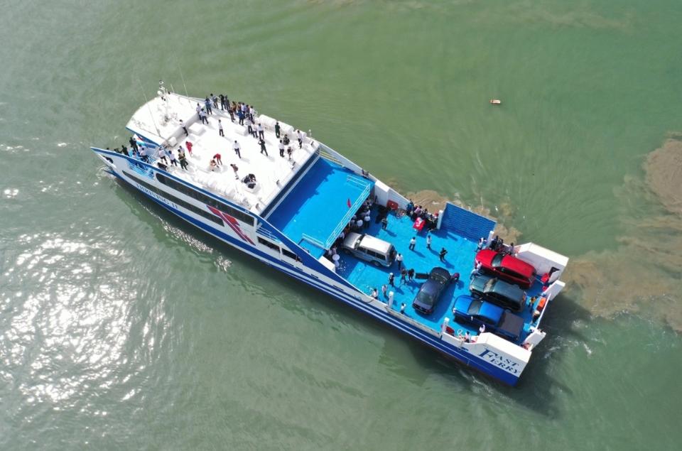 Di chuyển bằng phà Cần Giờ tiết kiệm thời gian di chuyển