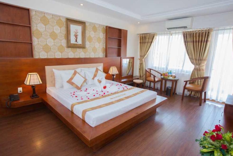 Phòng ngủ nhìn ra biển